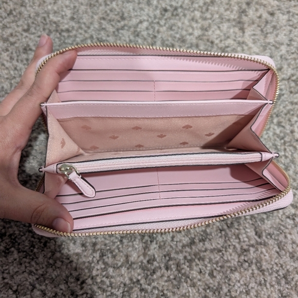 NWOT Kate Spade New York Pink Pineapple Large Continental Wallet - Picture 6 of 7